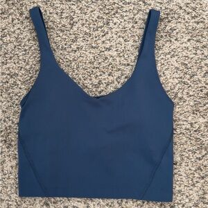 Gilly Hicks Navy Active Top